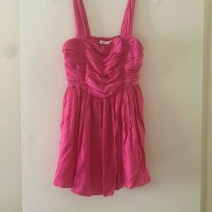 Mustard Seed Vibrant Pink Romper